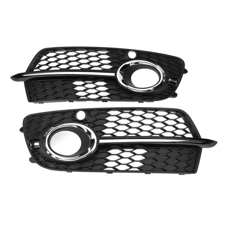 Pair Car Front Stoßstange Nebel Light Cover Kühlergrill kompatibel mit Q5 S-Line 2013-2017 von LJBaab