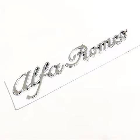 Auto Emblem Logo Aufkleber für Alfa Romeo 156 GTA Sport Wagon,Metall Emblem Front Motorhaube Auto Frontkennzeichen Kofferraum Lenkrad Logo Rostfrei Langlebiges Auto Zubehör von LJCXZS