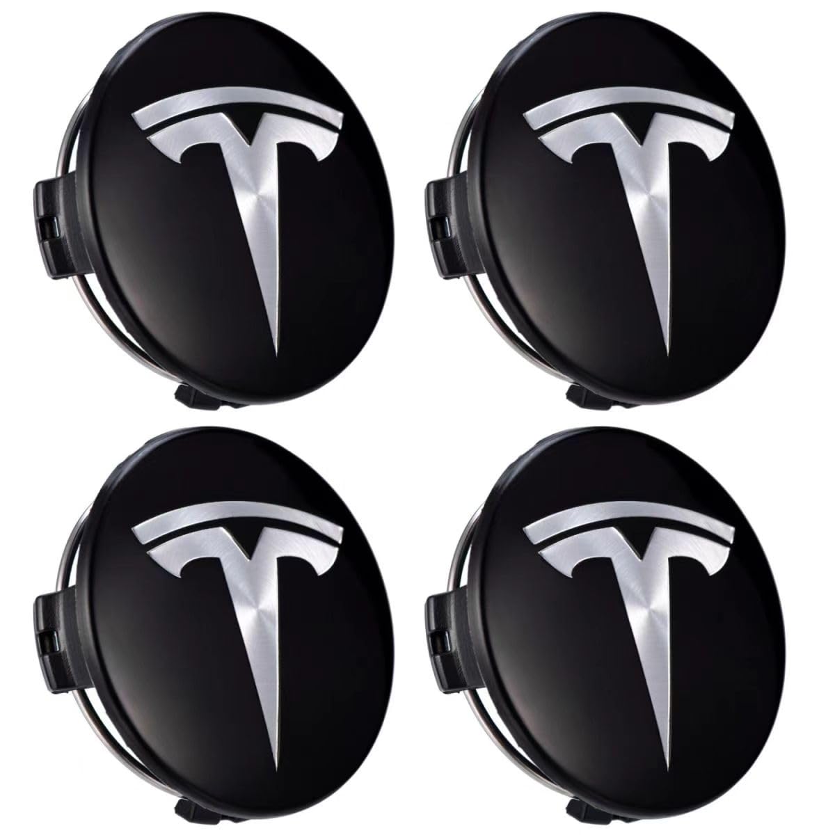 Auto Nabendeckel für Tesla Model Y,Hochwertiges ABS Material Radnabenkappen mit Logo Felgendeckel Radnabendeckel Nabenkappen Radnabenabdeckung Felgenkappen Auto Zubehör von LJCXZS