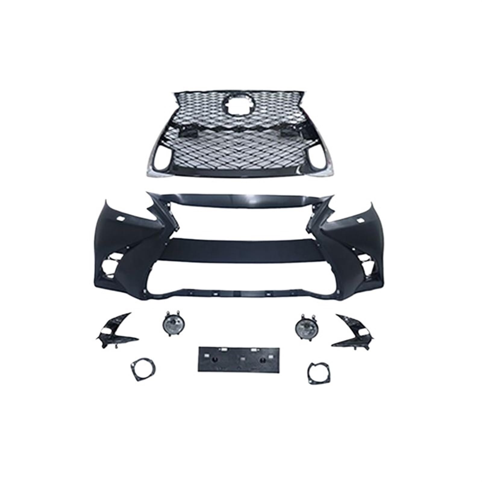 Altes Upgrade Neues Karosserie-Kit Kompatibel for Lexus ES250 ES350 2013-2017 bis GSF Style Frontstoßstange von LJHSAWBG