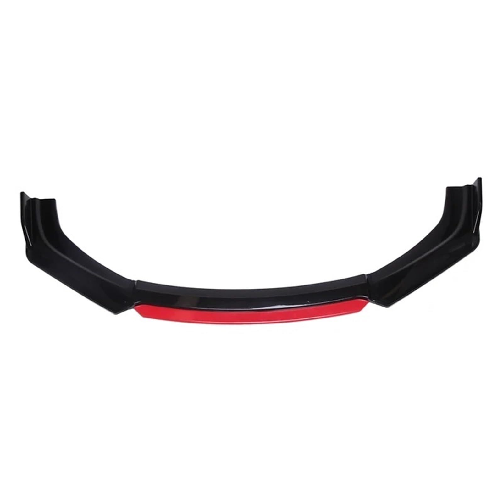 Frontspoilerlippe, Auto-Kinnspoiler, Splitter, Diffusor, Bodykit, Zierspoiler, Air Dam, kompatibel mit Toyota Corolla Schrägheck 1973–2016(Gloss Black and Red) von LJHSAWBG