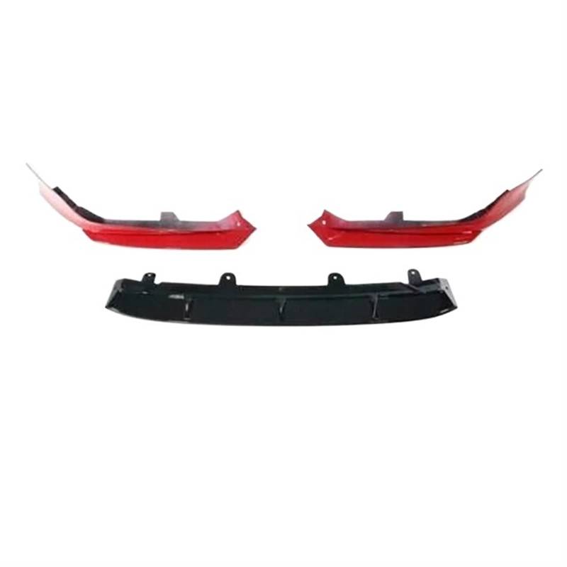 Frontspoilerlippe Kompatibel for Honda Accord 10. Generation 2018 2019 2020 Kinnsplitter Zierschutzspoiler 3-TLG(Red1) von LJHSAWBG