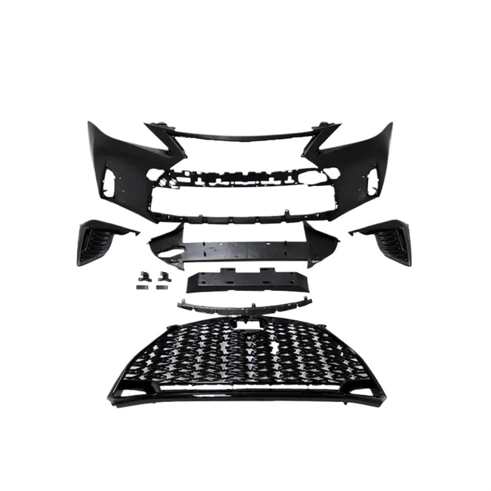 Injection PP Auto Stoßstangen Kompatibel for Lexus CT200 2012-2020 Auto Body Kits Front Stoßstange Grille von LJHSAWBG