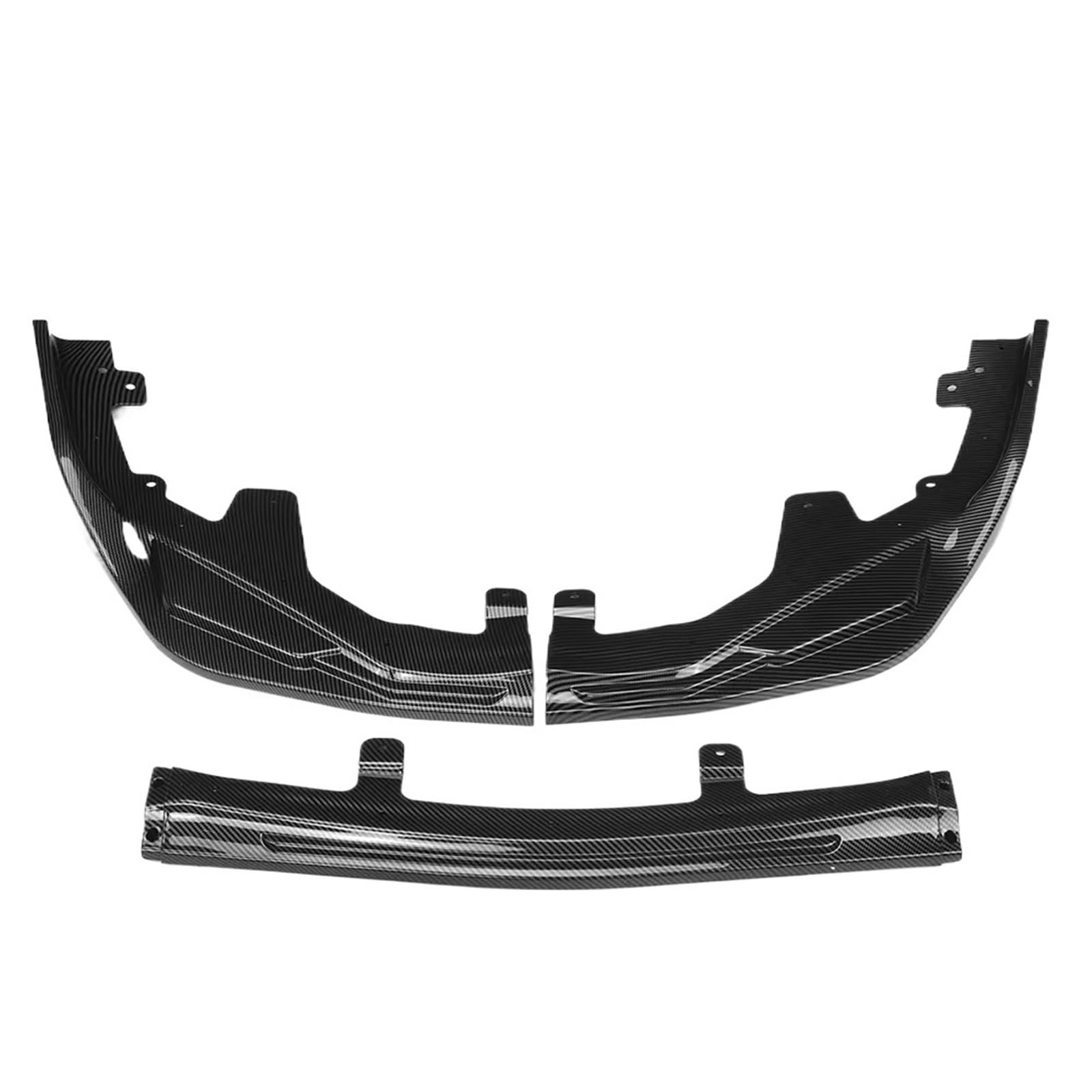 Kompatibel for Lexus GS GS350 GS450H 2016 2017 2018 2019 2020 Auto Front Stoßstange Splitter Lip Diffusor Schutz Körper Kit Front Spoiler Abdeckung(CF Look) von LJHSAWBG