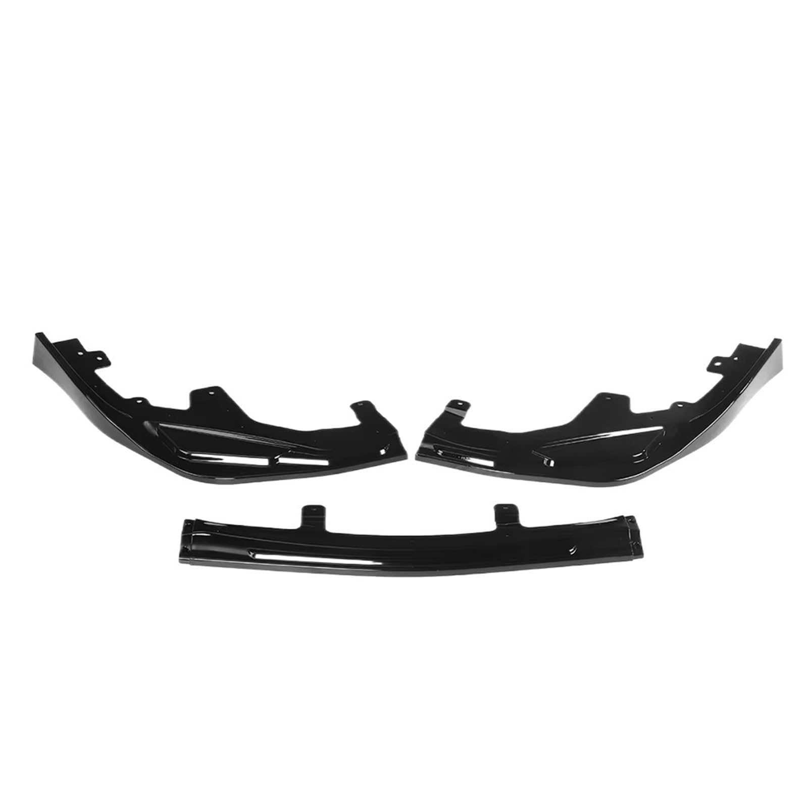 Kompatibel for Lexus GS GS350 GS450H 2016 2017 2018 2019 2020 Auto Front Stoßstange Splitter Lip Diffusor Schutz Körper Kit Front Spoiler Abdeckung(Glossy black1) von LJHSAWBG