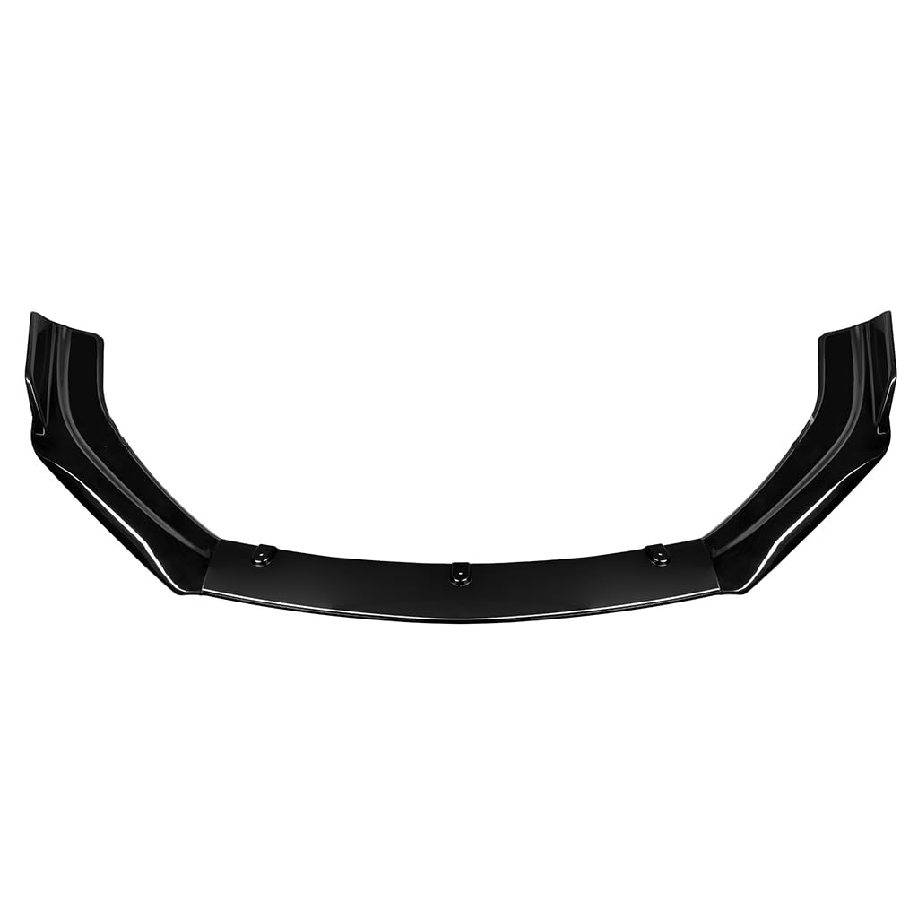 Auto Front Bumper Spoiler für Audi A3 Hatchback 2003-2013,Front Stoßstange Lip Body Kit Diffusor Spoiler Splitter Body Schutz Auto Zubehör,A-Black von LJSDZLHY