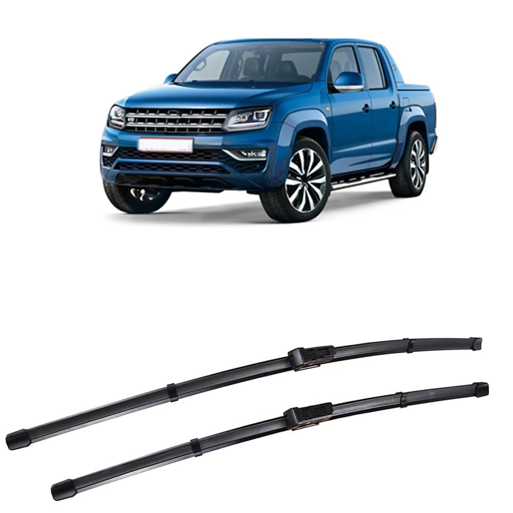 Autowischer für Amarok 2013-2021 24''+24", Auto Windschutzscheibe Frontscheibenwischer Scheibenwische Teile Reinigungsstreifen Zubehör von LJWAN