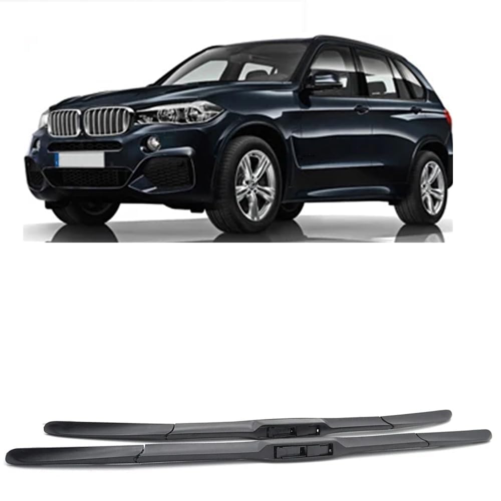 Autowischer für BMW X5 E53 2000-2006 24"+22", Auto Windschutzscheibe Frontscheibenwischer Scheibenwische Teile Reinigungsstreifen Zubehör von LJWAN