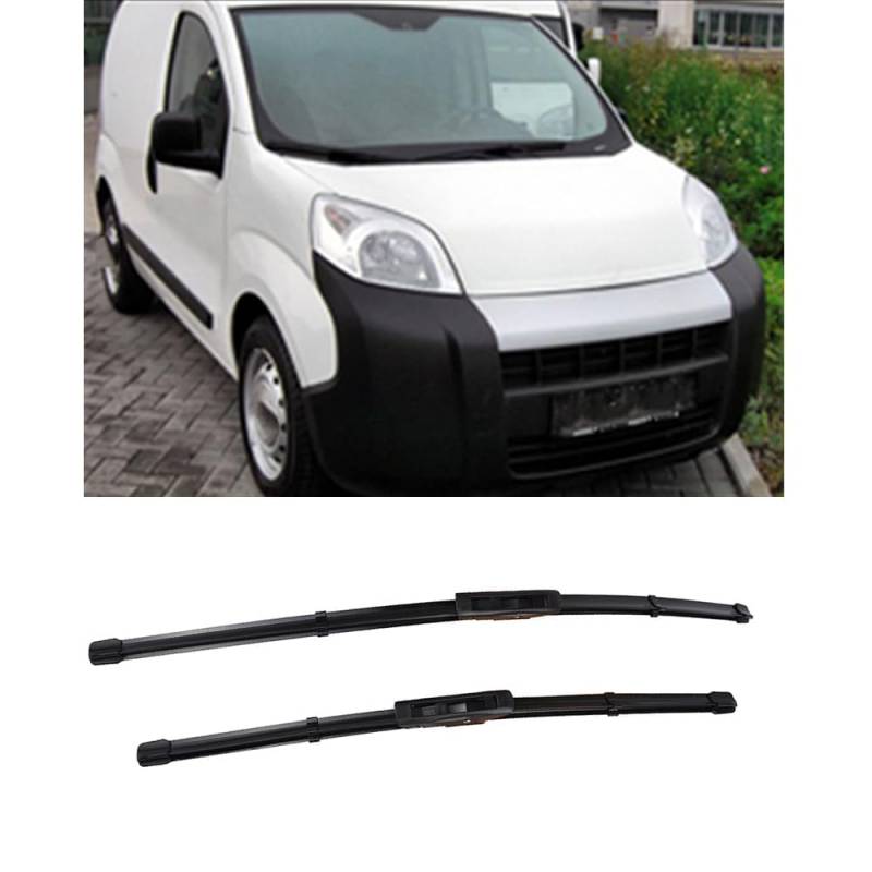 Autowischer für Citroen Nemo 2008-2013 26"+19", Auto Windschutzscheibe Frontscheibenwischer Scheibenwische Teile Reinigungsstreifen Zubehör von LJWAN