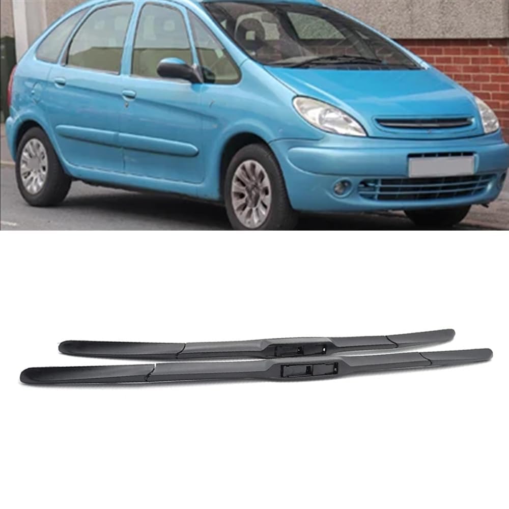 Autowischer für Citroen Xsara Picasso 1999-2005 26"+26", Auto Windschutzscheibe Frontscheibenwischer Scheibenwische Teile Reinigungsstreifen Zubehör von LJWAN