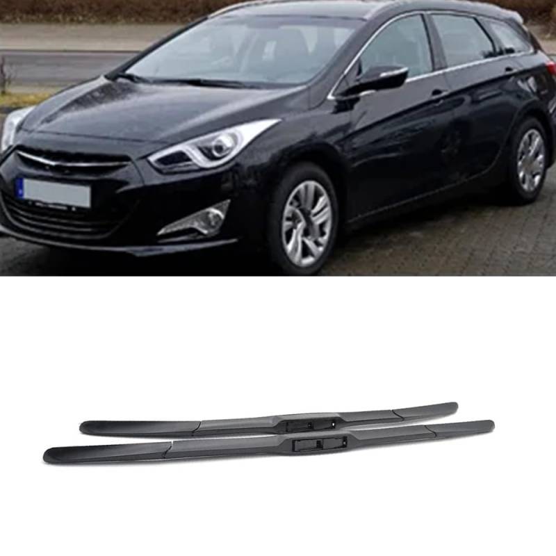 Autowischer für Hyundai i40 2011-2019 26"+16", Auto Windschutzscheibe Frontscheibenwischer Scheibenwische Teile Reinigungsstreifen Zubehör von LJWAN