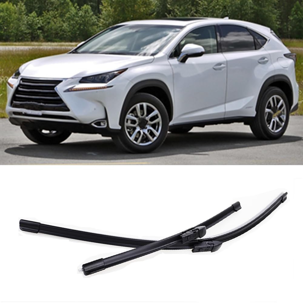 Autowischer für Lexus NX 200 NX200 NX200t NX300h 2015-2020 26"+16", Auto Windschutzscheibe Frontscheibenwischer Scheibenwische Teile Reinigungsstreifen Zubehör von LJWAN