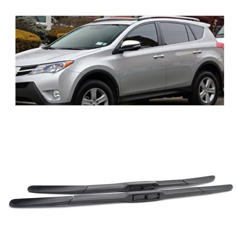 Autowischer für Toyota RAV4 XA40 2013-2018 26"+16", Auto Windschutzscheibe Frontscheibenwischer Scheibenwische Teile Reinigungsstreifen Zubehör von LJWAN