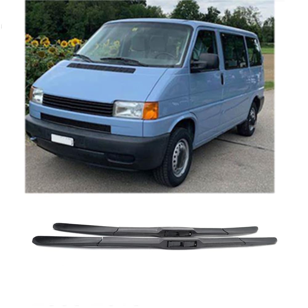 Autowischer für Transporter T4 1990-2003 21"+21", Auto Windschutzscheibe Frontscheibenwischer Scheibenwische Teile Reinigungsstreifen Zubehör von LJWAN