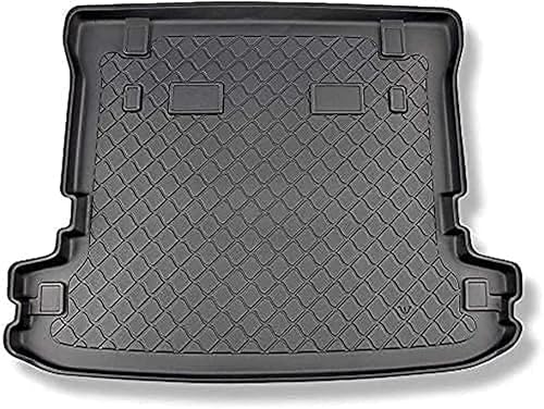 Kofferraum Schutzmatte für Mitsubishi Pajero IV SUV 04.2007-07.2015 5/7 Seats, Kofferraummatte Schutzmatte Auto Zubehör Antirutschmatte Kantenschutz TPE Gummi von LJWAN