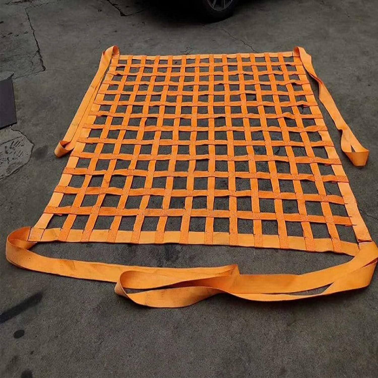 Cargo NetsCargo Nets Cargo Lifting Bag Polyester Lifting Netze Hanging Lifting Cargo Net Lift Net for Industrial Be- und Entladewerkzeuge (2 x 2 m/Masche, 15 cm/Belastung 2t) von LKIIJMMJNJH