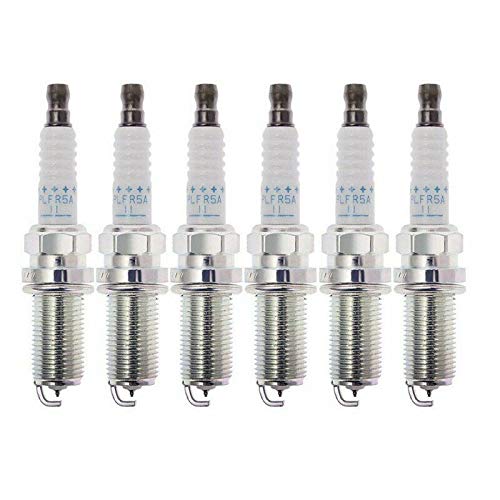 Zündkerzen 22401-5M015 PLFR5A11 PLFR5A11 Iridium Spark Plug-kompatibel mit Citroen C5 C6 C8 Peugeot 407 607 807 3.0 PHEDRA LANCIA V6 3.0L 6 Stück 4 Stück Autoteile (4 Stück) von LKIWSDS