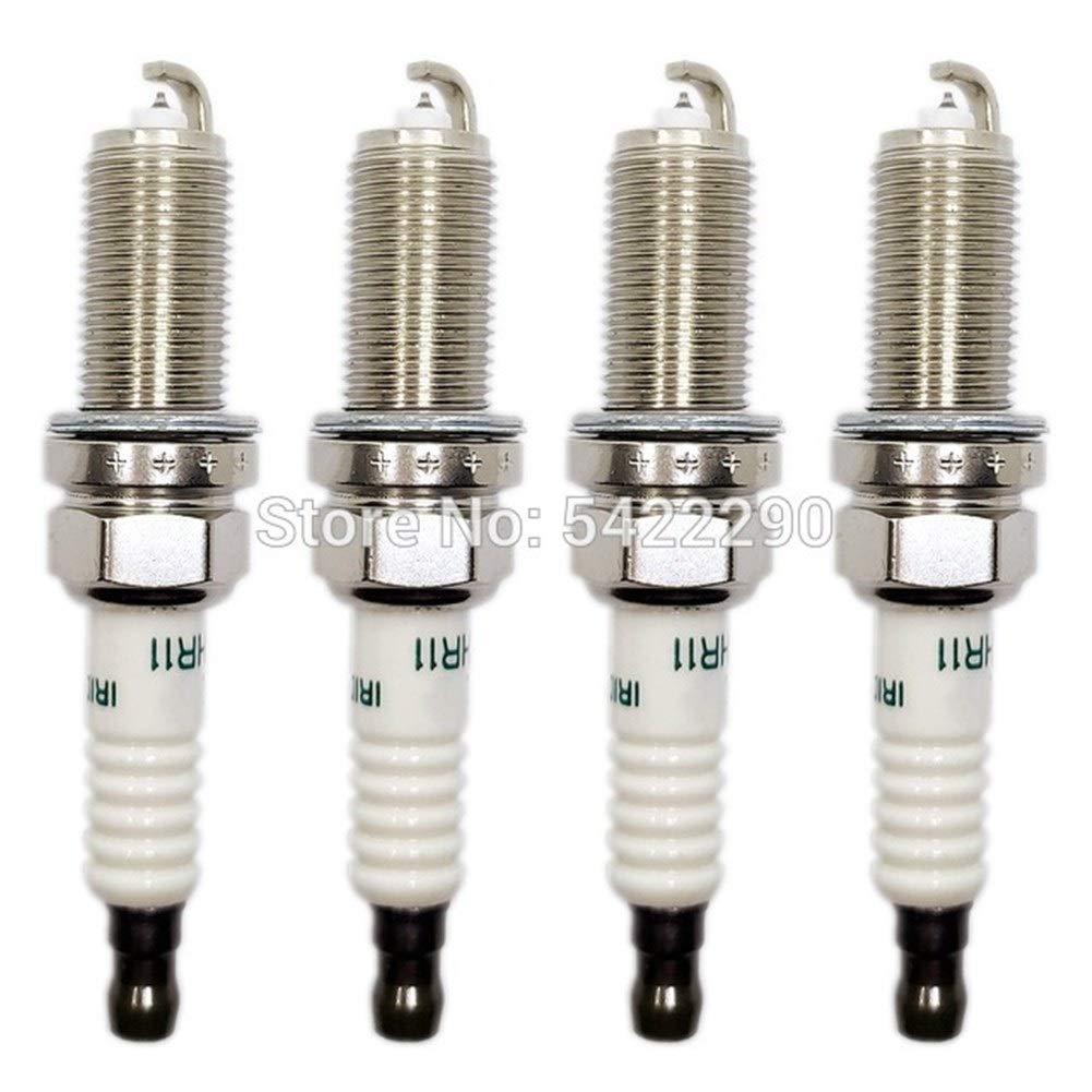 Zündkerzen 4-8pcs SK16HR11 Iridium Zündkerze 90.919-01.233 gepasst for Toyota Aygo 4Runner Kompatibel mit Camry Kompatibel mit Hochländer RAV4 Kompatibel mit Prado-Auto-Stecker 9091901233 3417 Autotei von LKIWSDS