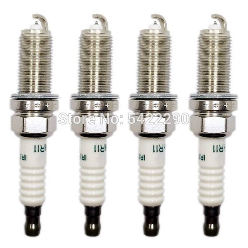 Zündkerzen 4-8pcs SK16HR11 Iridium Zündkerze 90.919-01.233 gepasst for Toyota Aygo 4Runner Kompatibel mit Camry Kompatibel mit Hochländer RAV4 Kompatibel mit Prado-Auto-Stecker 9091901233 3417 Autotei von LKIWSDS