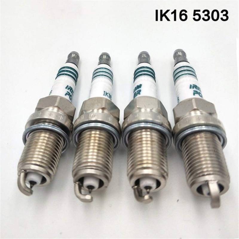 Zündkerzen 4pcs / lot IK20 5304 IK16 5303 IKH16 5343 IKH20 5344 IK22 5310 Iridium Power Kerze Zündkerzen Kompatibel mit Toyota Kompatibel mit Nissan Kompatibel mit Autoteile(IK16 5303) von LKIWSDS