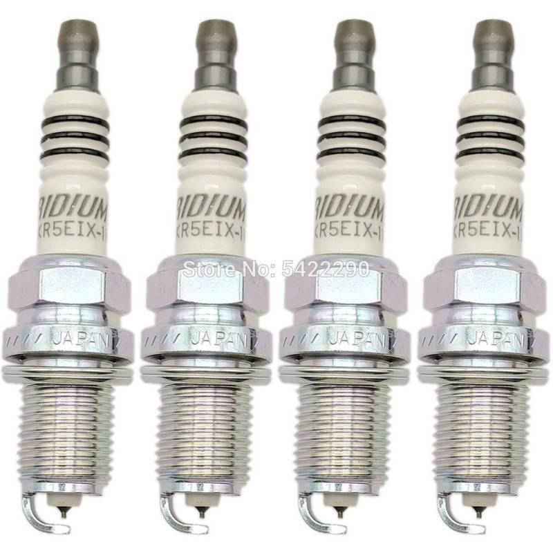 Zündkerzen 4pcs / set Iridium IX Zündkerze BKR5EIX-5464 BKR6EIX-4272 BKR7EIX-2667 BKR8EIX-2668 Auto-Zündkerzen Iridium Autoteile(BKR5EIX 11 5464) von LKIWSDS