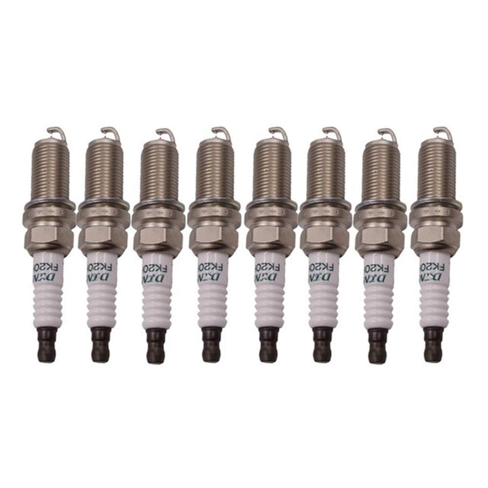 Zündkerzen 8pcs / Set Fk20Hr11 90.919-01.247 Dual-Iridium-Zündkerzen Kompatibel mit Toyota Rav4 Kompatibel mit Crown Kompatibel mit Reiz Kompatibel mit Prado Kompatibel mit Venza Kompatibel mit Lexus von LKIWSDS