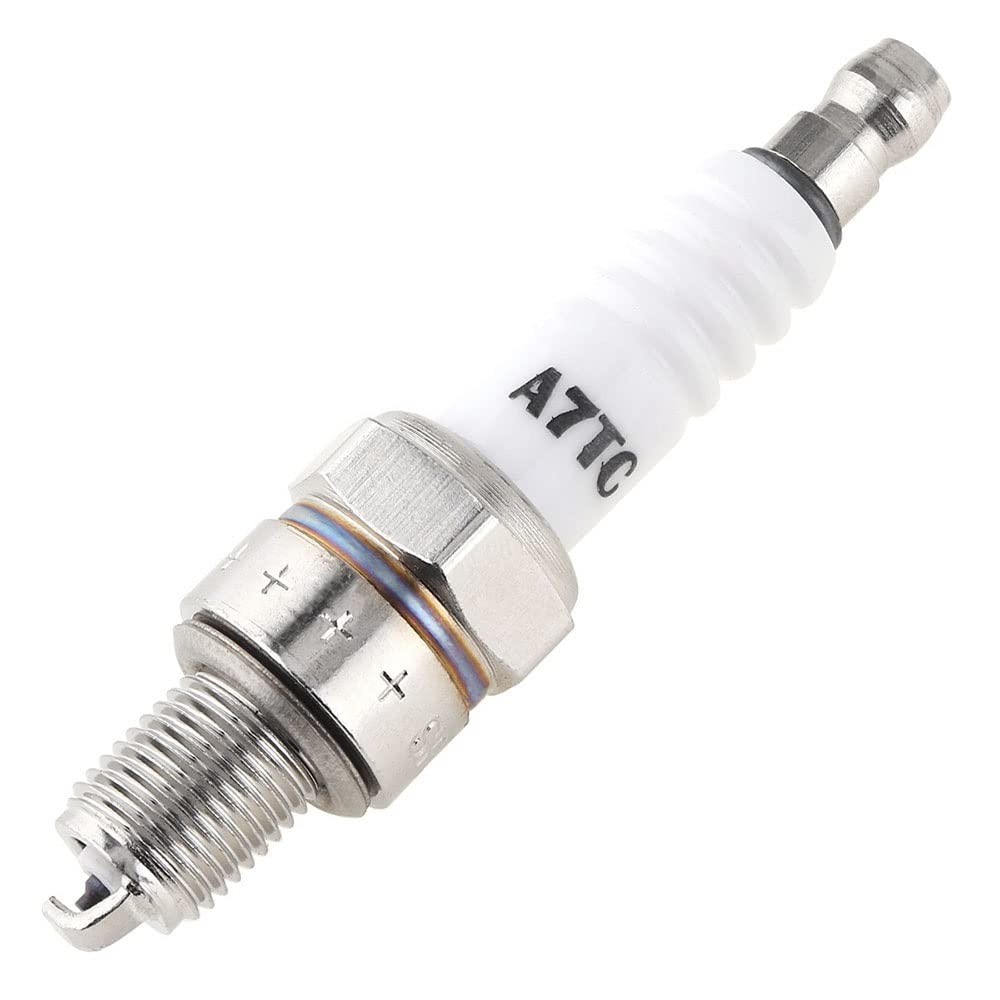 Zündkerzen A7TC Motorcycle Platinum Nozzles Spark Plugs ATRTC CR6HSA CR7HSA CR7HGP Zum GY6125 Pedal Motorcycle/Horizontal Type 110 Autoteile(A7TC) von LKIWSDS