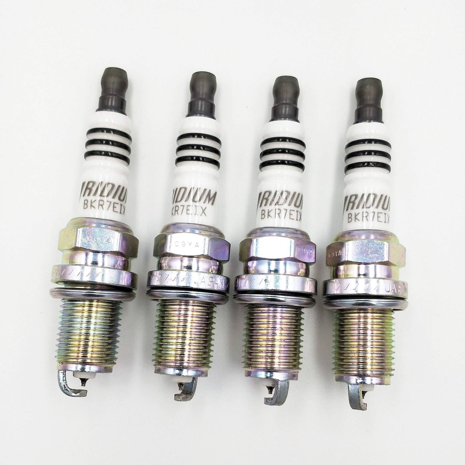 Zündkerzen BKR7EIX 2667 Spark Plugs Kompatibel mit BMW Kompatibel mit Kompatibel mit Audi 4PCS Autoteile von LKIWSDS