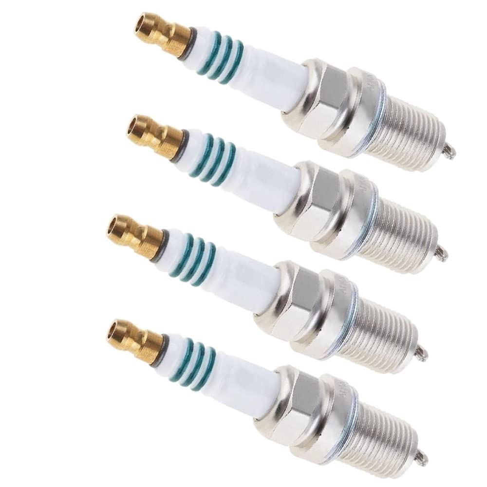 Zündkerzen Goldene Nuss 4PCS Iridium Zündkerze IK22 Automatische Zündkerzen Zündstecker for 5310 BKR7EIX BKR7EIX-11 BKR7EIX Autoteile von LKIWSDS