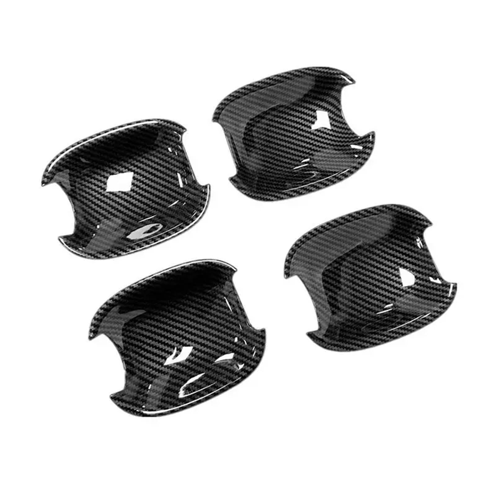 Auto Äußerer Türgriff Für A3 8V 2014 2015 2016 2017 2018 2019 2020 Auto ABS Carbon Fiber Stil Außentür Pull Griffe Abdeckung Trim Autotürgriff(Door-Bowl) von LKRGBXA