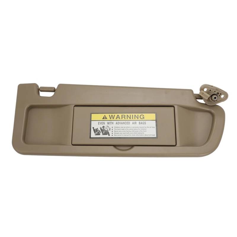 Auto Sonnenschutz Sonnenblende Für Linke Fahrerseite Rechte Beifahrerseite Für Civic 2006 2007 2008 2009 2010 2011 83230-SNA-A01ZB Sonnenblende Auto(Beige Right) von LKRGBXA