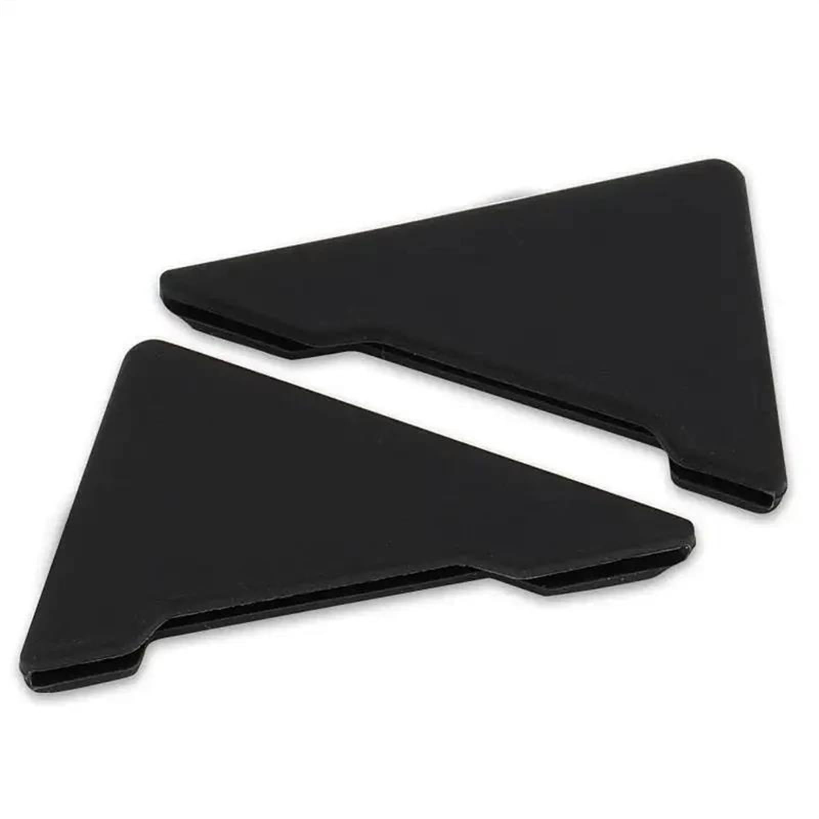 Auto Styling Zierleisten 2/4 Stück Eckenschutz Für Autotüren, Kollisions- Und Kratzfeste Silikonschutzabdeckungen, Eckenschutz Für Autotüren, Zubehör Interieurleisten Trim(2 Pieces,Schwarz) von LKRGBXA