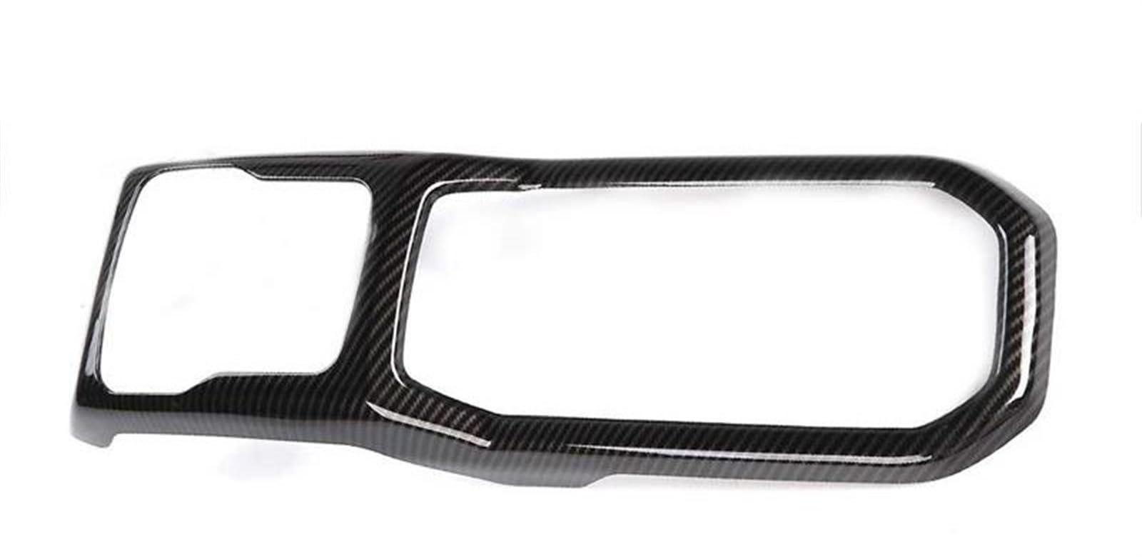 Auto Styling Zierleisten Auto-Front-Wasserbecherhalter-Dekorationsabdeckung 4WD-Getriebeschalttafel Für Jeep Für Wrangler JL 2018-2023 Innenleistenzubehör Interieurleisten Trim(Carbon Fiber 4WD) von LKRGBXA