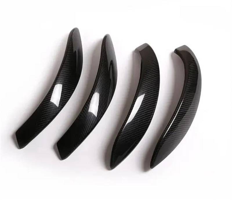 Auto Styling Zierleisten Für 3 4 Serie 3GT F34 F30 F36 2013-2019 Real Carbon Fiber Auto Tür Innen Tür Schüssel Abdeckung Dekoration Aufkleber Auto Zubehör Interieurleisten Trim(Style B 4 Pieces) von LKRGBXA