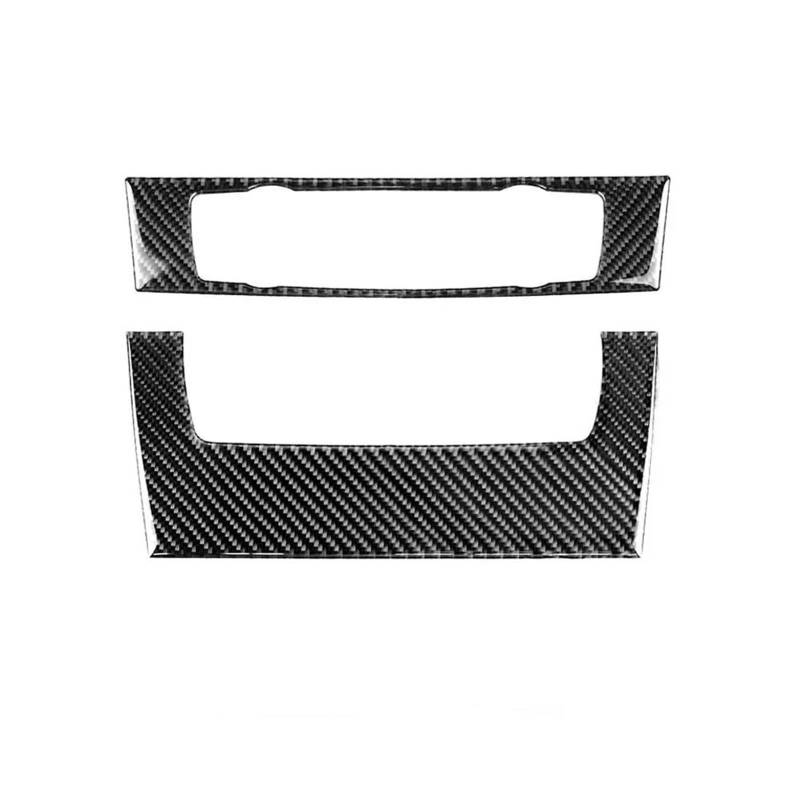 Auto Styling Zierleisten Für E90 E92 E93 3er-Serie Zubehör Auto-Innenraum Real Carbon Fiber Klimaanlage CD-Konsole Panel Cover Trim Car Styling Interieurleisten Trim(B) von LKRGBXA