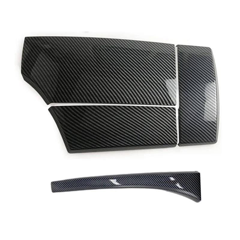 Auto Styling Zierleisten LHD Autoinnenausstattung Mittelkonsole Armlehne Box Abdeckung/Seitenstreifenverkleidung Für 5 Series E60 E61 2004 2005 2006 2007 2008 2009 2010 Interieurleisten Trim(Type 3) von LKRGBXA