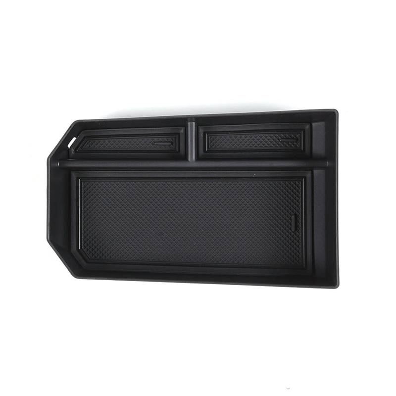 Automobilinnenraum Für 5 Serie Für G60 2024 Innen Zubehör ABS Auto Center Konsole Armlehne Box Organizer Fach Lagerung Box Innenverkleidung Mittelkonsole von LKRGBXA