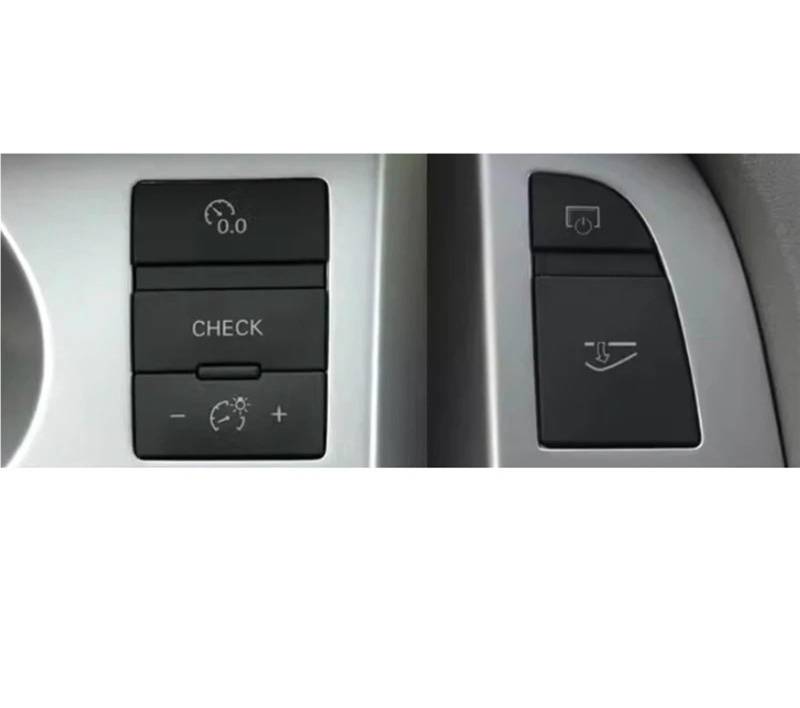 Automobilinnenraum Für A6 Für C6 2004 2005 2006 2007 2008 2009 2010 2011 Taste Aufkleber Innen Ersatzteile Taste Reparatur Aufkleber Klima Control Panel Innenverkleidung Mittelkonsole(AC Control Type von LKRGBXA