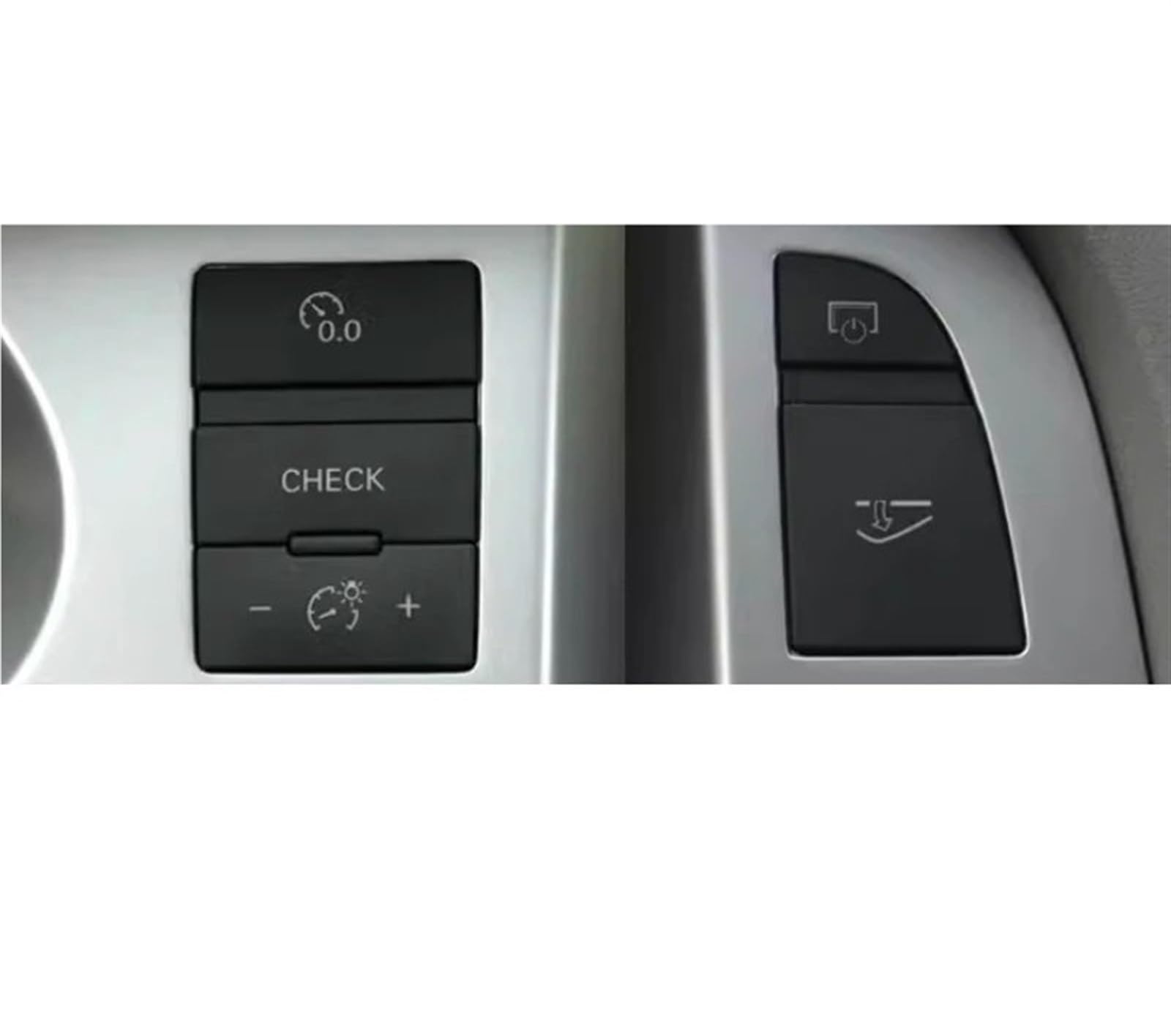 Automobilinnenraum Für A6 Für C6 2004 2005 2006 2007 2008 2009 2010 2011 Taste Aufkleber Innen Ersatzteile Taste Reparatur Aufkleber Klima Control Panel Innenverkleidung Mittelkonsole(Emergency Type B von LKRGBXA