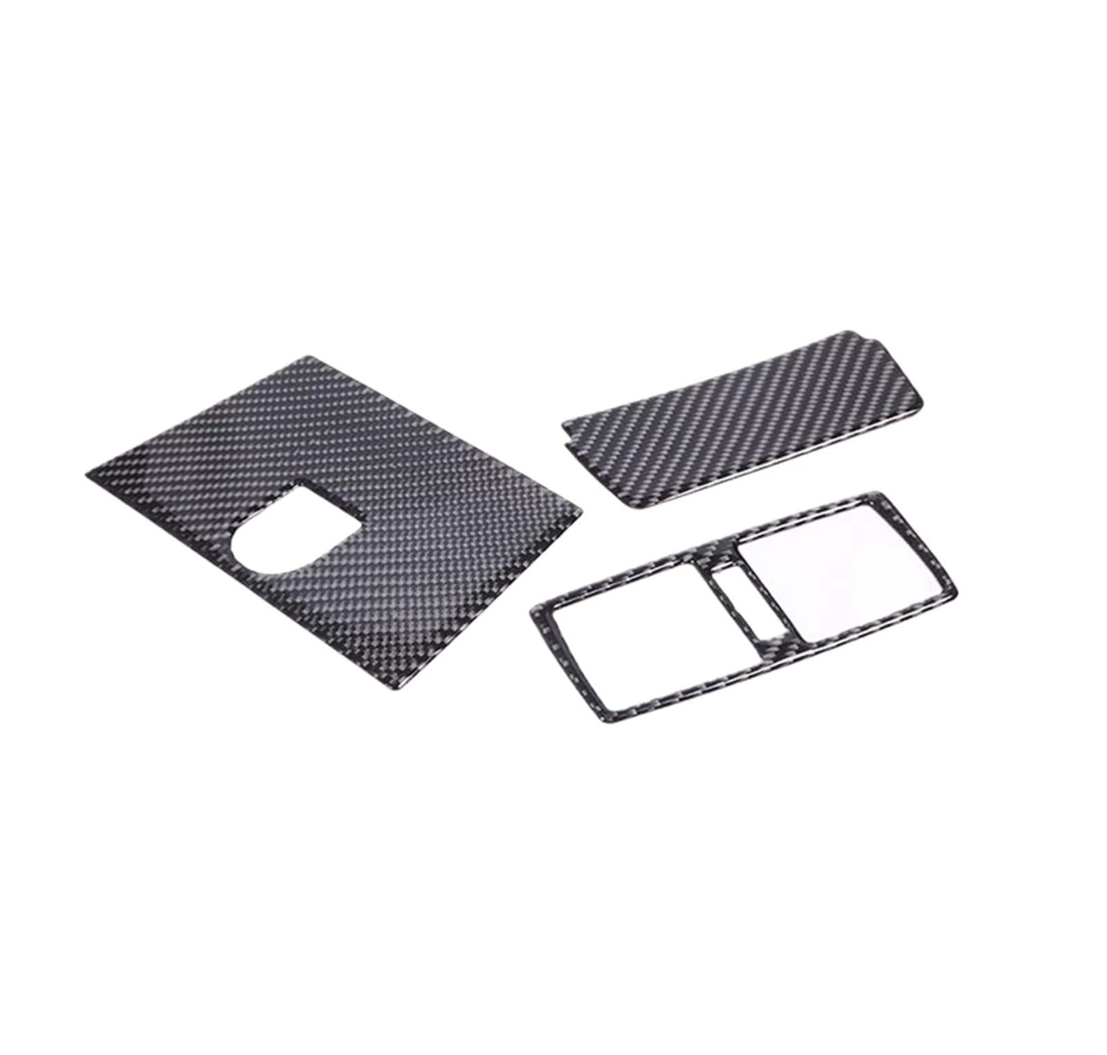 Automobilinnenraum Für Benz Für G-Klasse Für W463 2012 2013 2014 2015 2016 2017 2018 Zentrale Steuerung CD Panel Lenkrad Luftauslass Soft Carbon Fiber Innenzubehör Innenverkleidung Mittelkonsole(7) von LKRGBXA