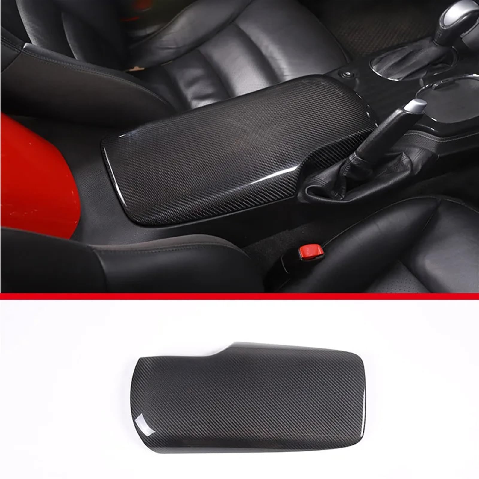 Automobilinnenraum Für Chevrolet Für Corvette Für C6 2005 2006 2007 2008 2009 2010 2011 2012 2013 Auto Mittelkonsole Getriebe Panel Dekorative Abdeckung Innenzubehör Innenverkleidung Mittelkonsole(Sty von LKRGBXA