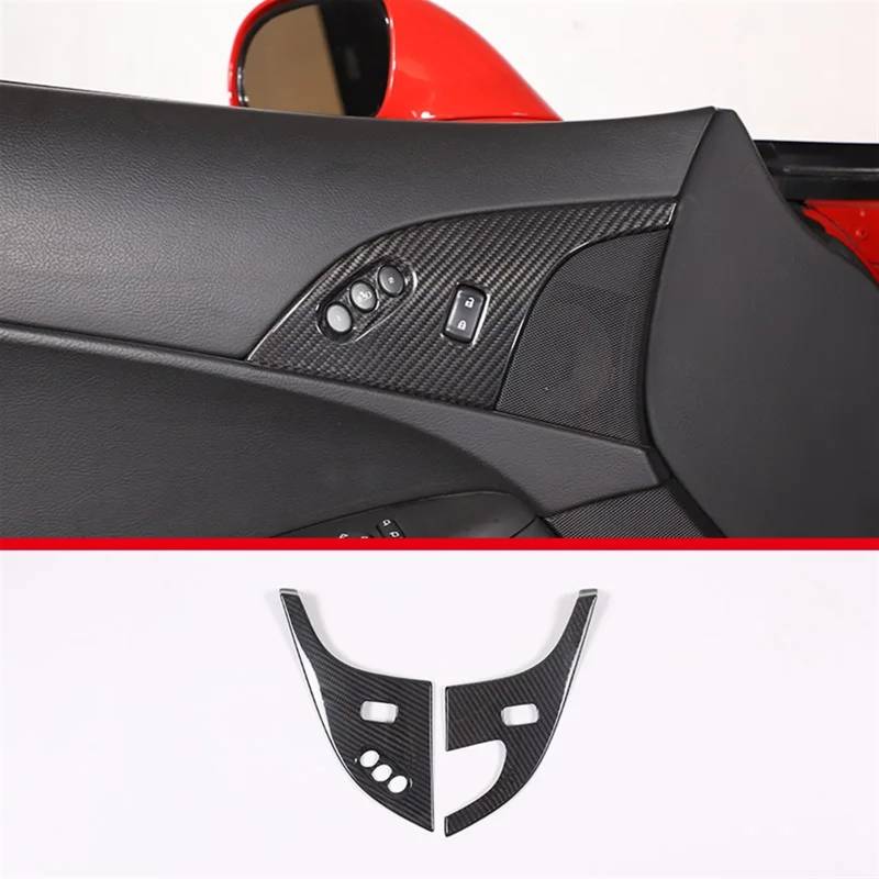 Automobilinnenraum Für Chevrolet Für Corvette Für C6 2005 2006 2007 2008 2009 2010 2011 2012 2013 Auto Mittelkonsole Getriebe Panel Dekorative Abdeckung Innenzubehör Innenverkleidung Mittelkonsole(Sty von LKRGBXA