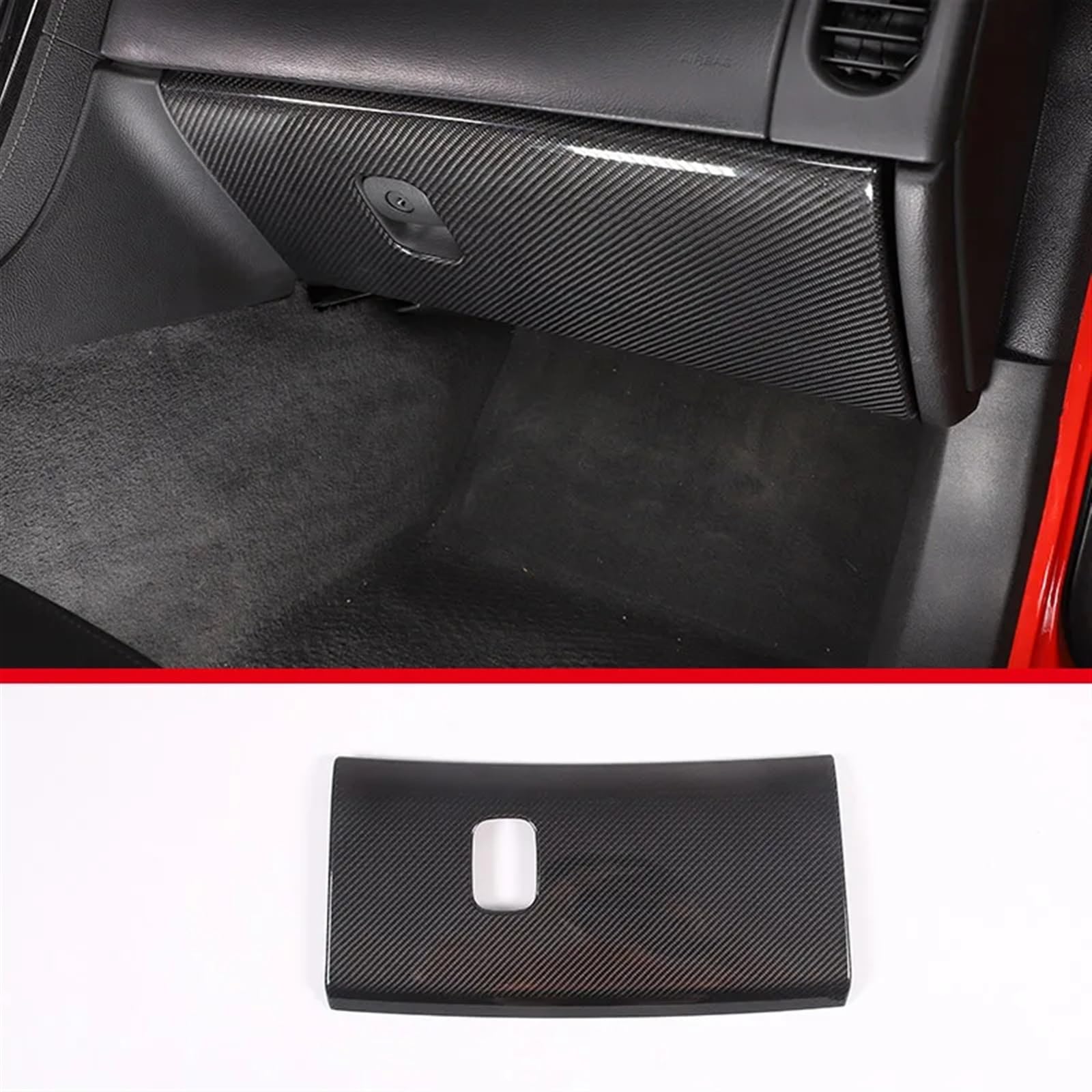 Automobilinnenraum Für Chevrolet Für Corvette Für C6 2005 2006 2007 2008 2009 2010 2011 2012 2013 Auto Mittelkonsole Getriebe Panel Dekorative Abdeckung Innenzubehör Innenverkleidung Mittelkonsole(Sty von LKRGBXA