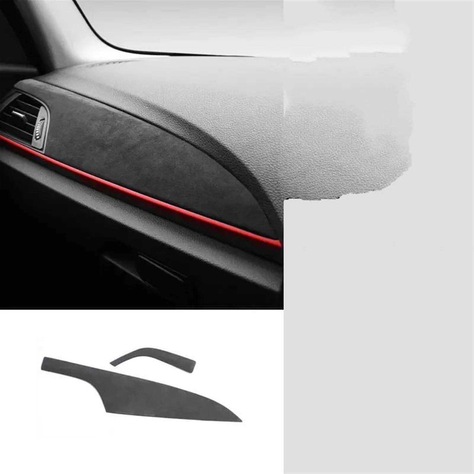 Automobilinnenraum Für F20 Für F21 Für F22 Für F23 Für Serie 1 2 2012 2013 2014 2015 2016 Mittelkonsole Panel Trim Abdeckung Auto Innen Zubehör Innenverkleidung Mittelkonsole(Dashboard A RHD) von LKRGBXA