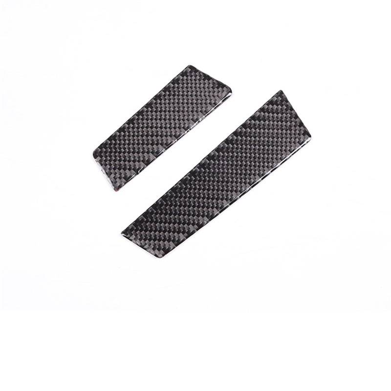 Automobilinnenraum Für FIAT 500 2011 2012 2013 2014 2015 Weiche Carbon Faser Auto Tür Armlehne Lagerung Box Slot Pad Trim Aufkleber Auto Zubehör Innenverkleidung Mittelkonsole(Kohlefaser) von LKRGBXA