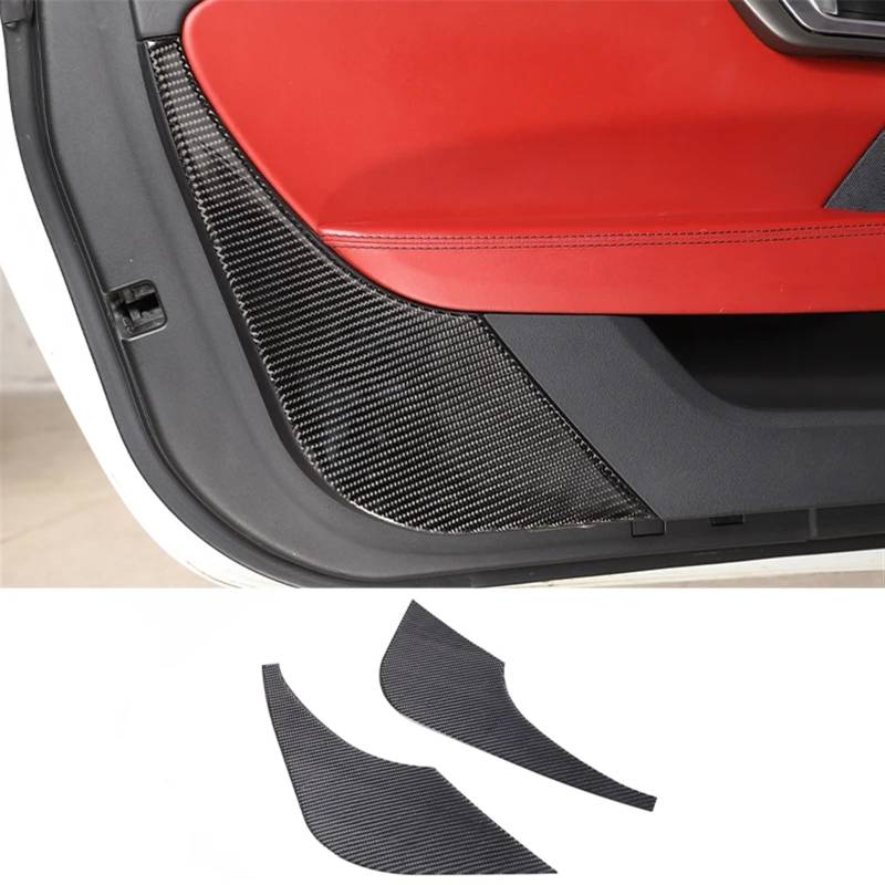 Automobilinnenraum Für Jaguar Für F-TYPE 2013 2014 2015 2016 2017-2022 Weiche Carbon Faser Innen Kit Dashboard Konsole Dekoration Abdeckung Trim Aufkleber Auto Zubehör Innenverkleidung Mittelkonsole(9 von LKRGBXA