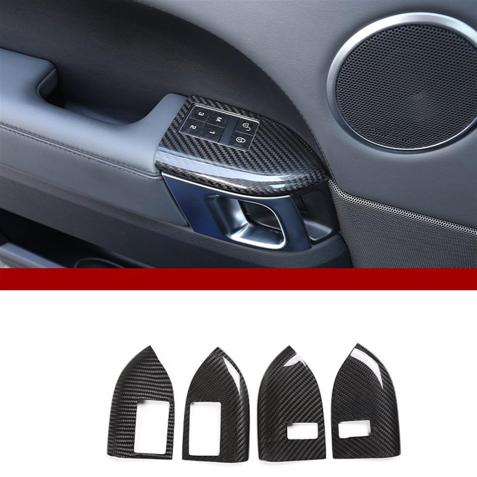 Automobilinnenraum Für Land Für Rover Für Range Für Rover Für Sport 2014 2015 2016 2017 Auto Center Konsole Panel Abdeckung Trim Auto Innen Zubehör Innenverkleidung Mittelkonsole(with seat Memory) von LKRGBXA