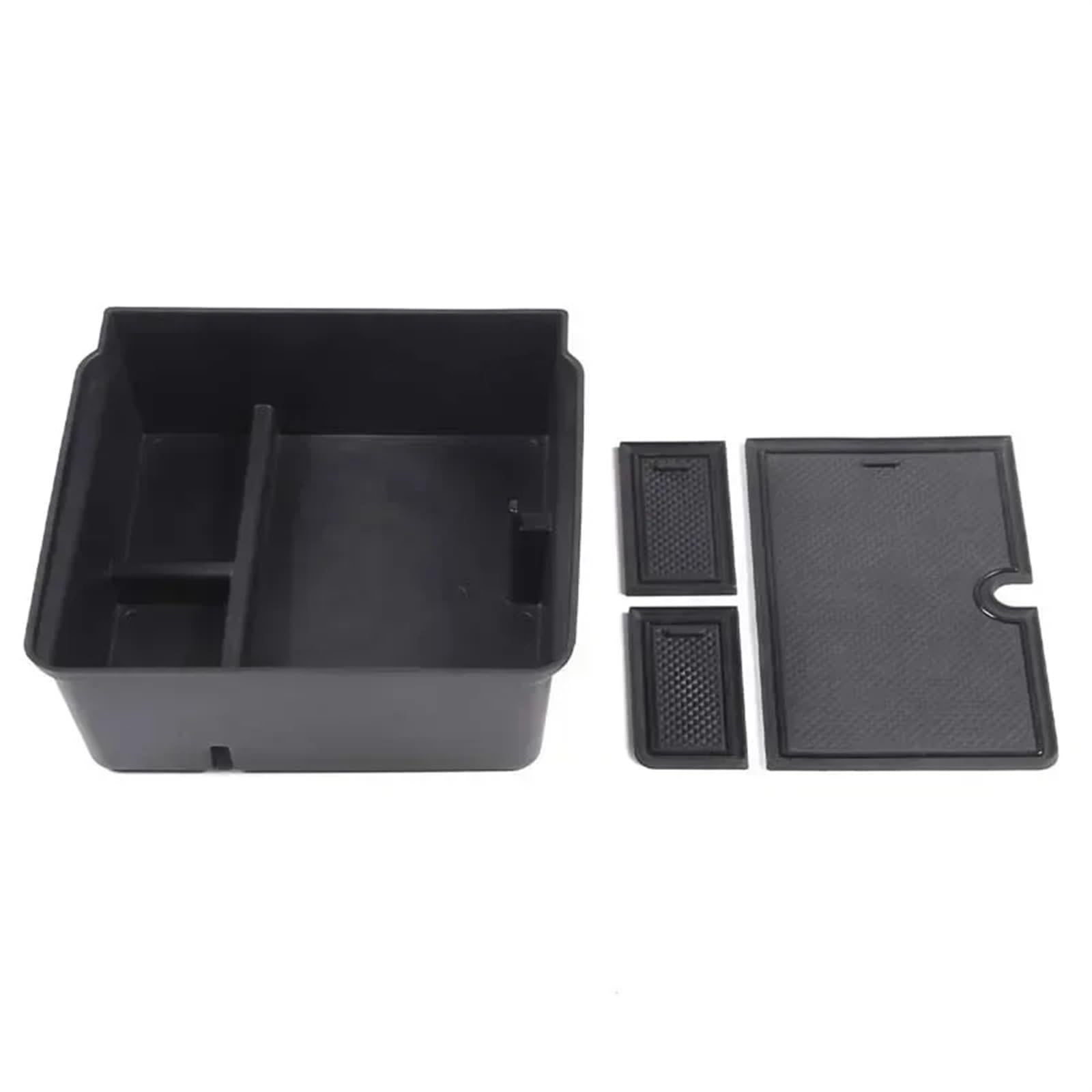 Automobilinnenraum Für Tesla Für Modell 3 2023 2024 ABS Auto Styling Auto Center Console Armlehne Storage Box Organizer Auto Innen Zubehör Innenverkleidung Mittelkonsole(Style A) von LKRGBXA