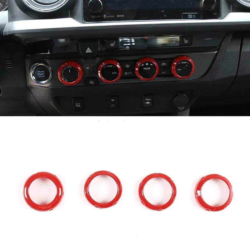 Automobilinnenraum Für Toyota Für Tacoma 2016 2017 2018 2019 2020 ABS Auto Getriebe Dashboard Lenkrad Center Control Lagerung Abdeckung Trim Aufkleber Auto Zubehör Innenverkleidung Mittelkonsole(24) von LKRGBXA