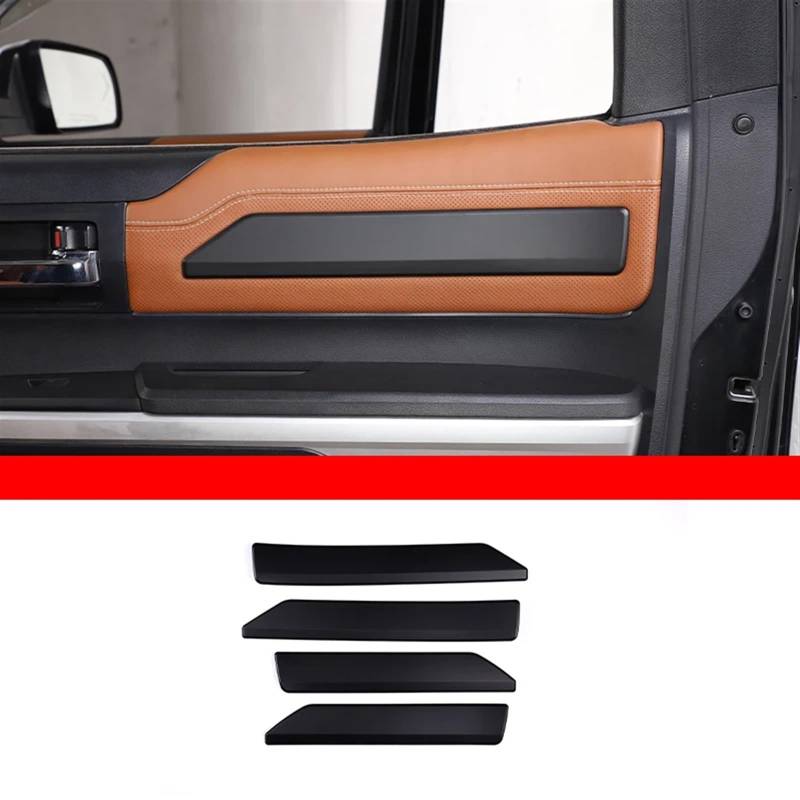 Automobilinnenraum Für Toyota Für Tundra 2014 2015 2016 2017 2018-2021 ABS Innen Auto Zentrale Konsole Wasser Tasse Panel Abdeckung Fensterheber Schalter Dashboard Trim Innenverkleidung Mittelkonsole( von LKRGBXA